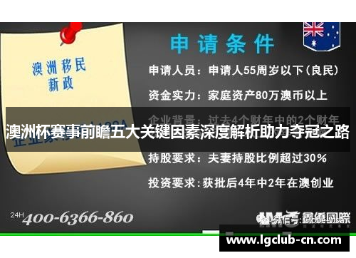 澳洲杯赛事前瞻五大关键因素深度解析助力夺冠之路